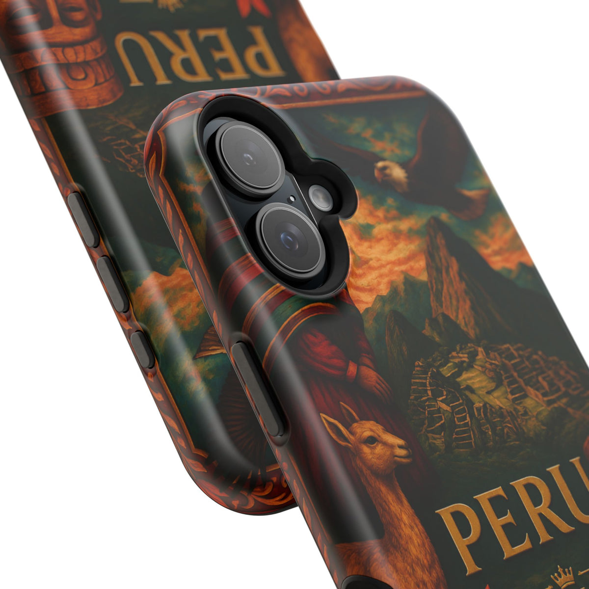 "Peru: Mysticism, History, and Eternal Wonders Reinforced Magnetic Case 🏔️🦙🛕"