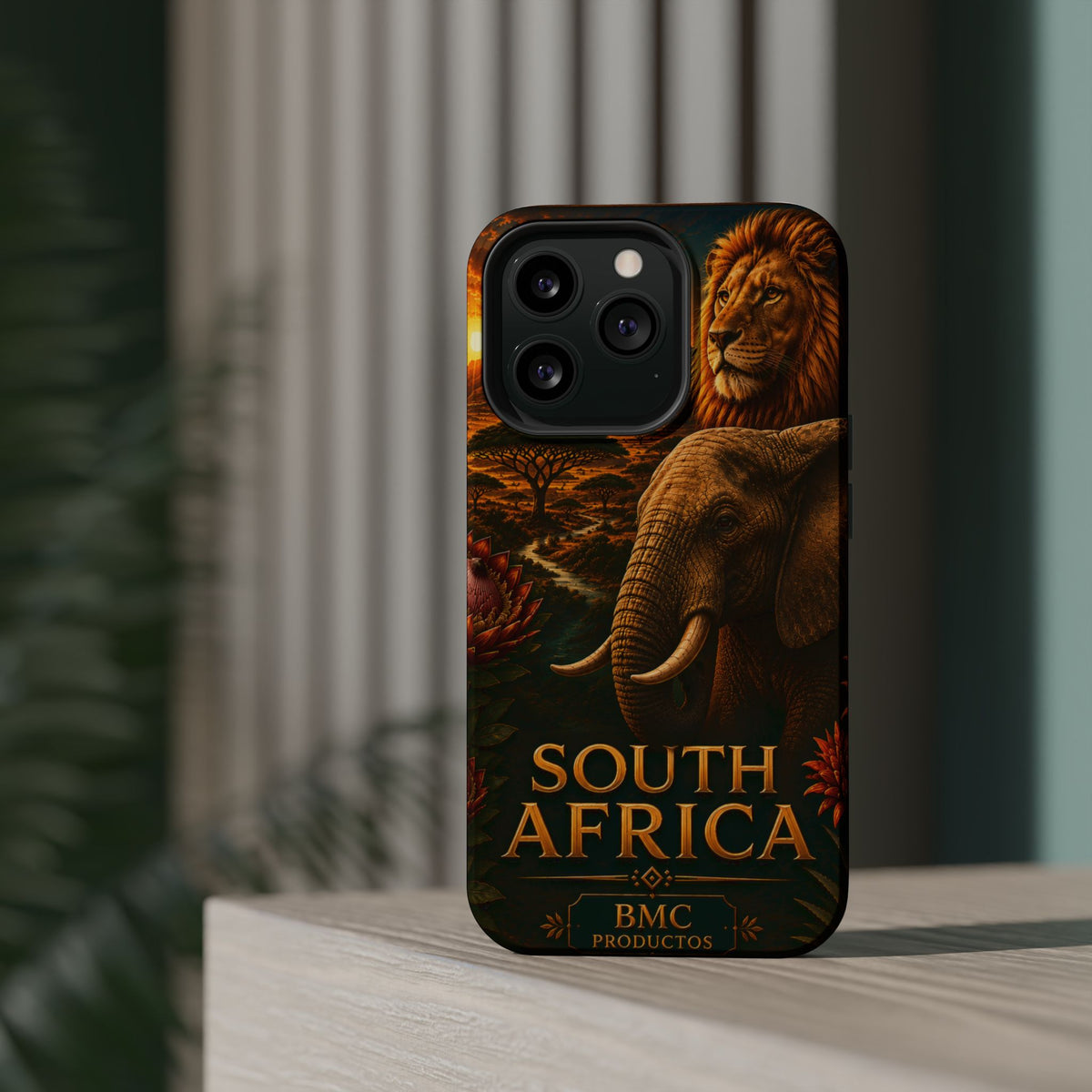 "Reinforced Magnetic Case South Africa 🌍 – A world of adventure and diversity"