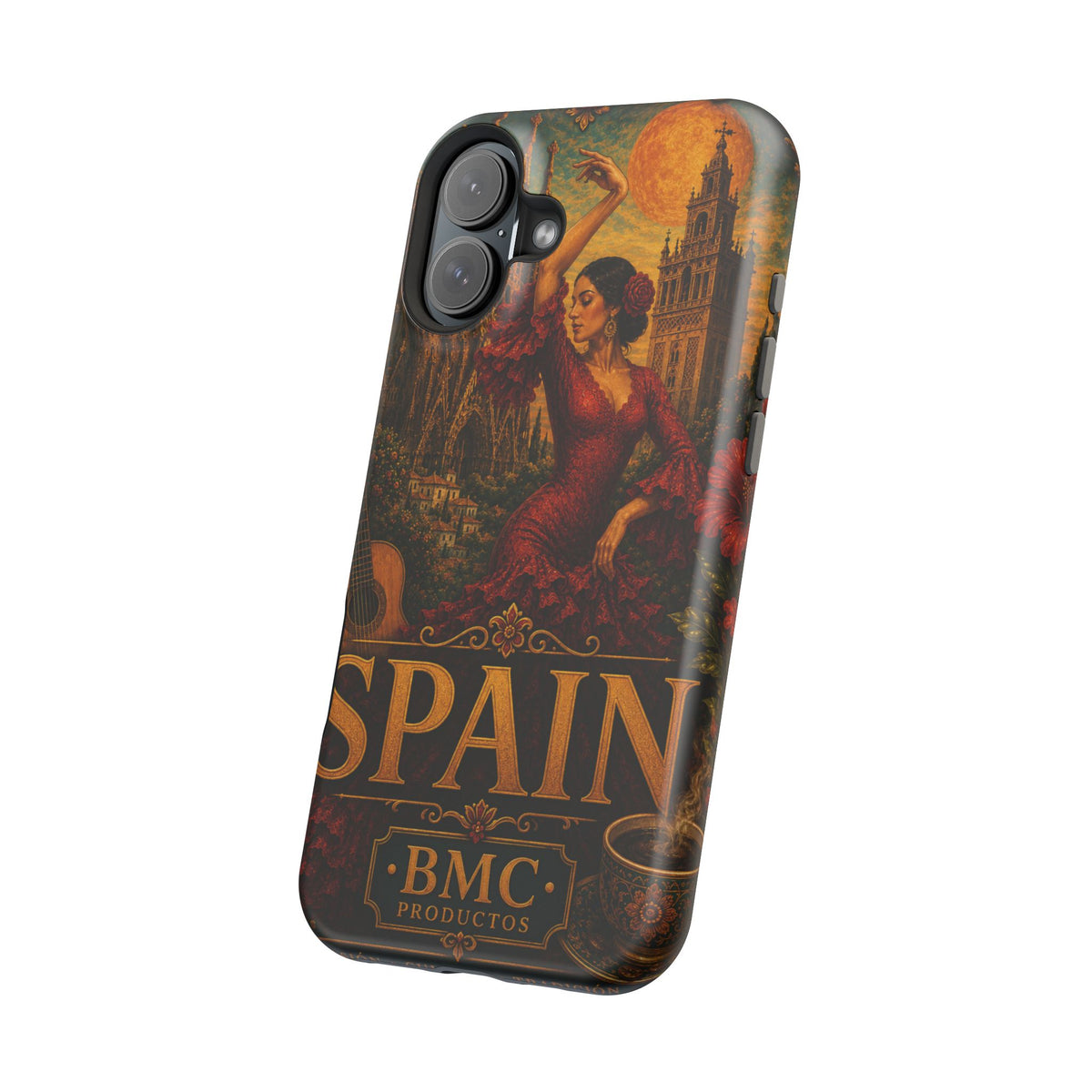 "Reinforced Magnetic Case Spain: Passion, Art, and Flavors That Make You Fall in Love 🎨💃🍷" 