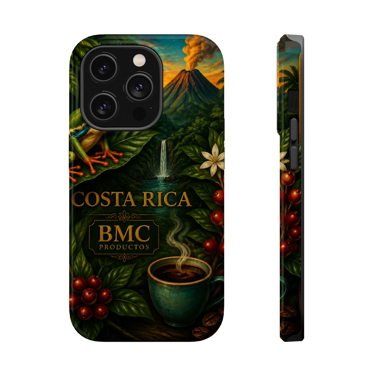 "Funda Magnética Reforzada Magnética Reforzada Costa Rica: Pura Vida entre Volcanes y Selvas 🌋🌴🦜"