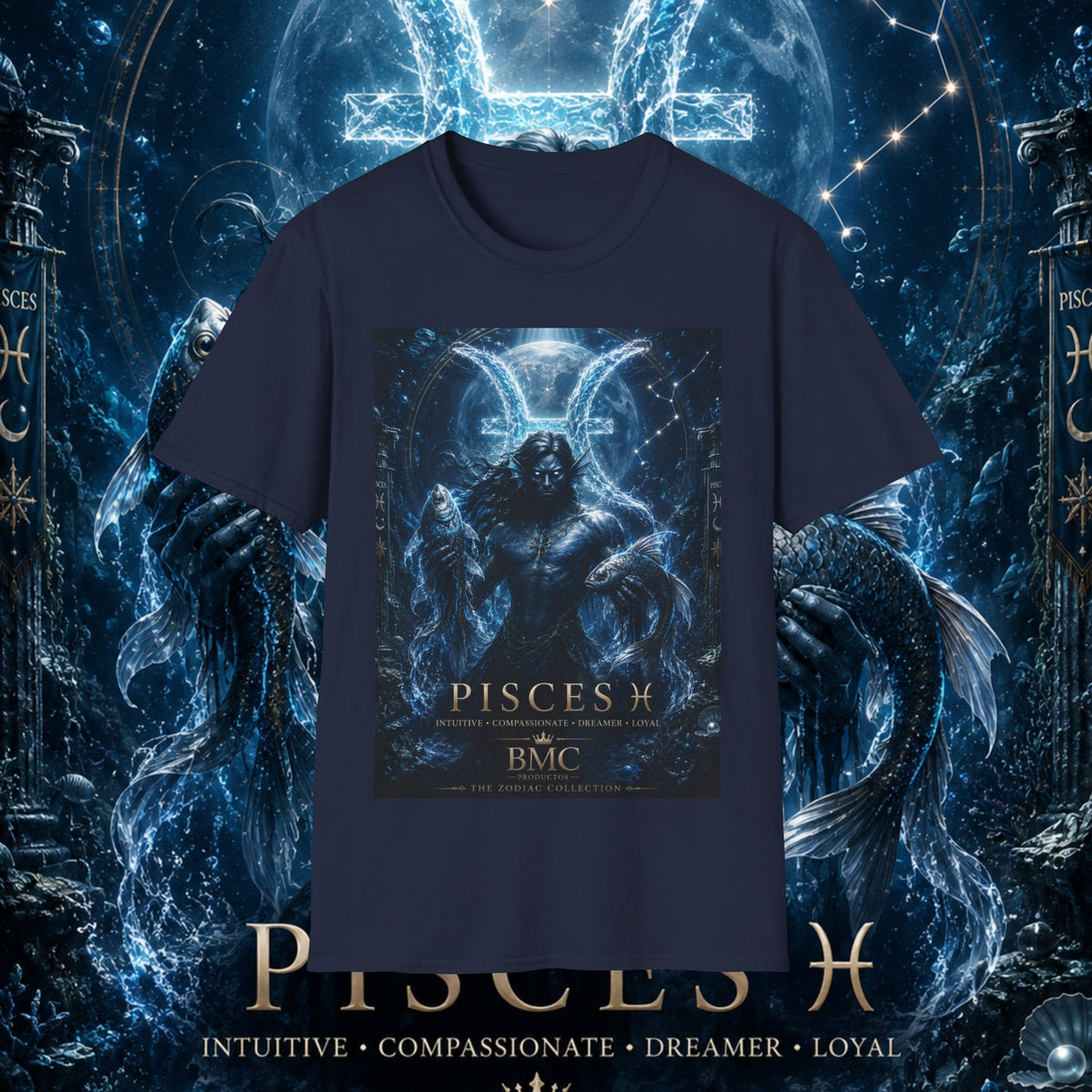 "Camiseta Piscis — El Guardián de las Profundidades"