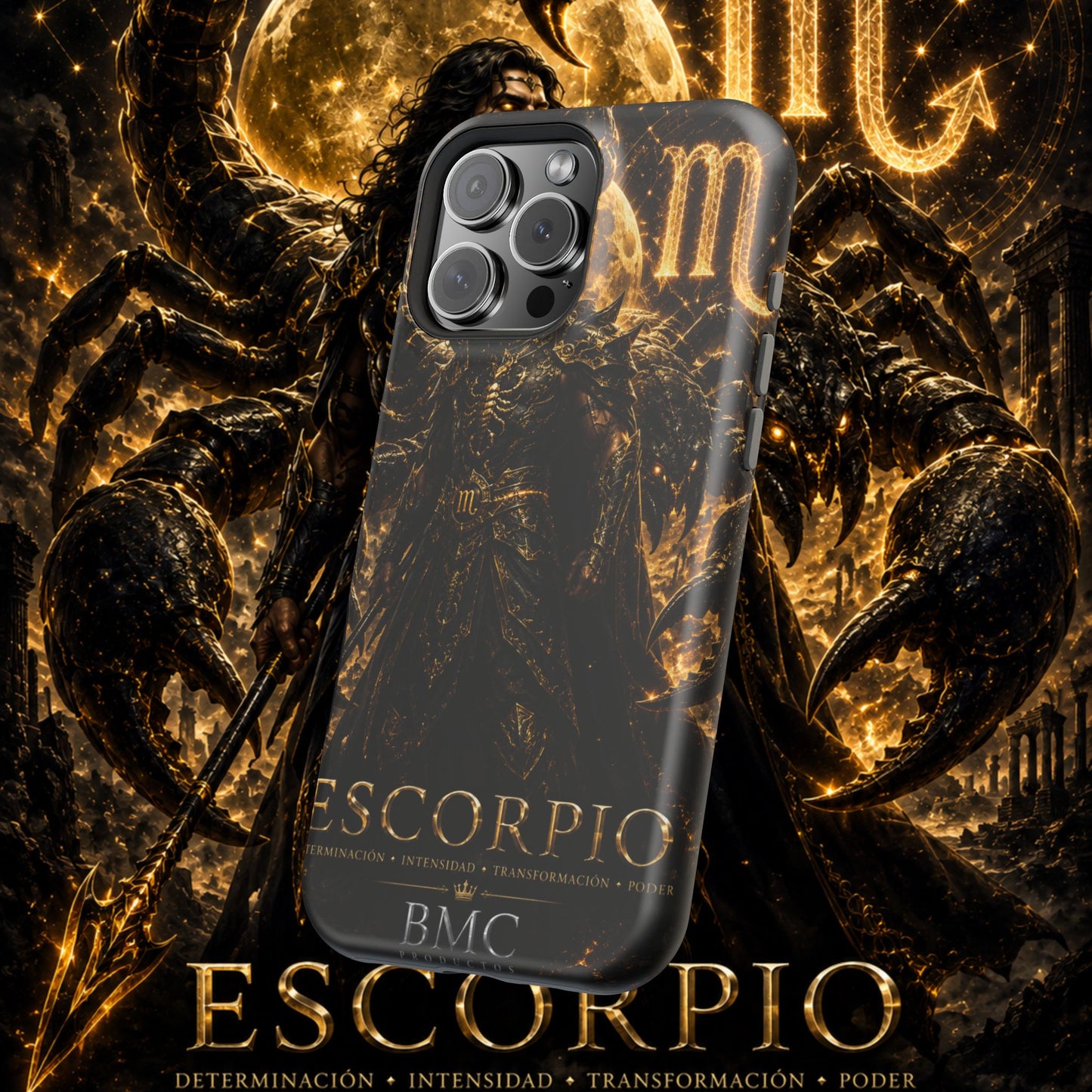 "Funda Magnética Reforzada ESCORPIO – El Vigilante de las Sombras"