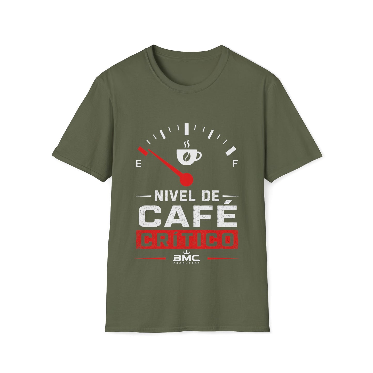 "Camiseta ☕ Nivel de Café: Crítico"