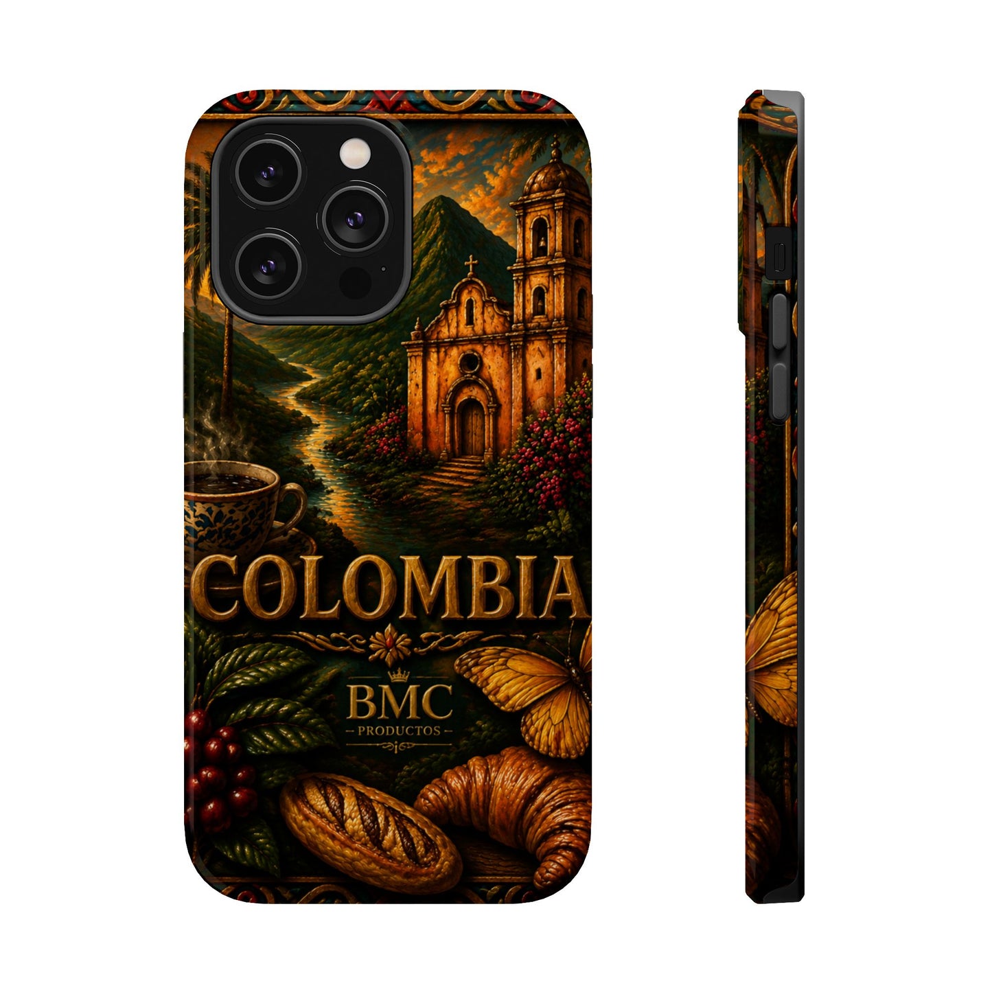 "Funda Magnética Reforzada Colombia: Magia de Colores, Café y Tradición ☕🎨🌄"