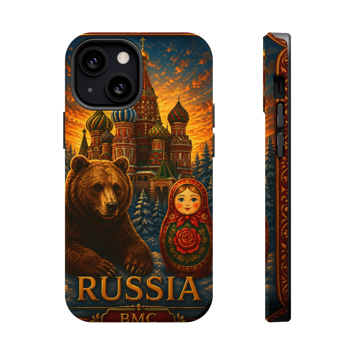 "Reinforced Magnetic Case Russia❄️ – Land of history, mystery, and grandeur"