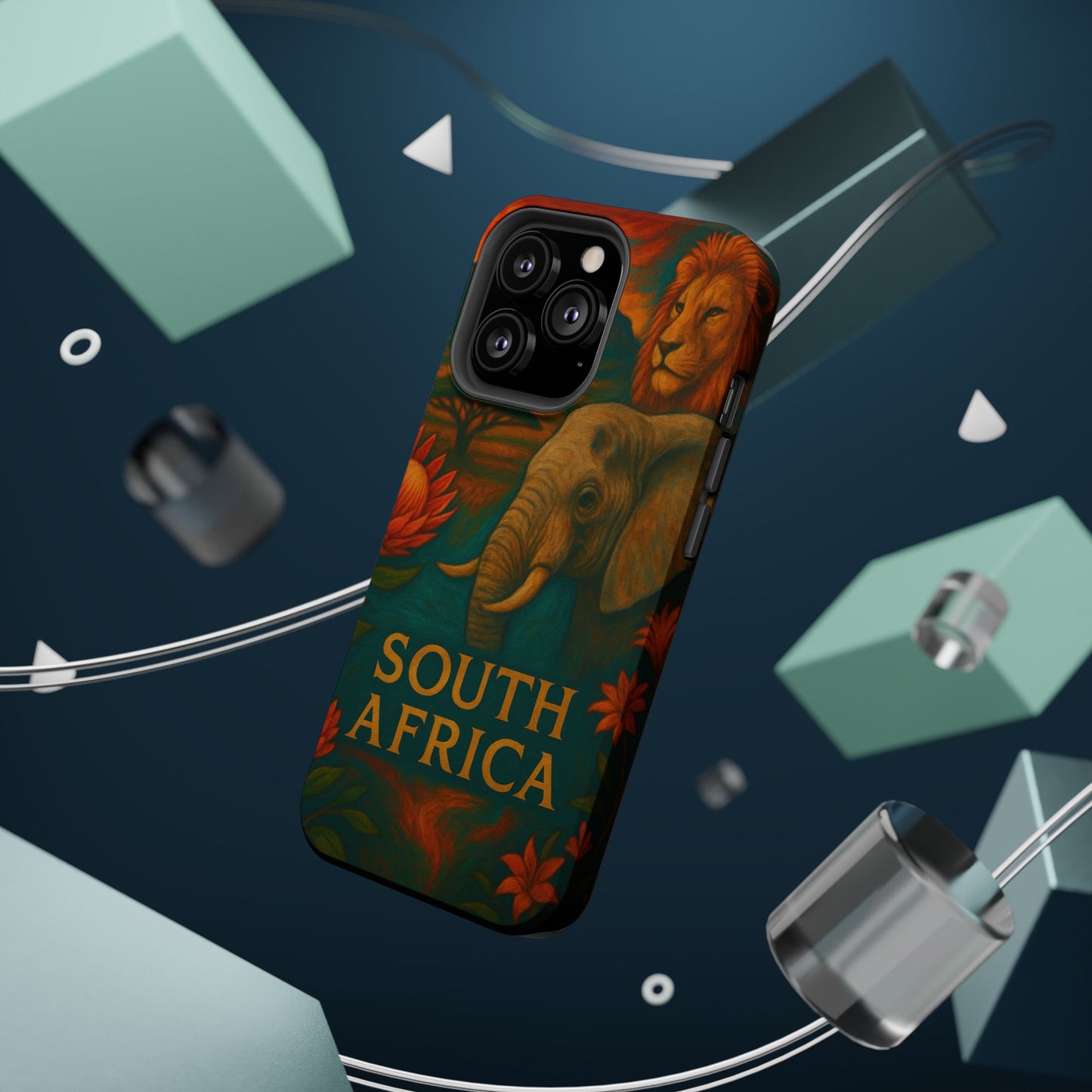 "Funda Magnética Reforzada Magnética Reforzada Sudáfrica 🌍 – Un mundo de aventuras y diversidad"