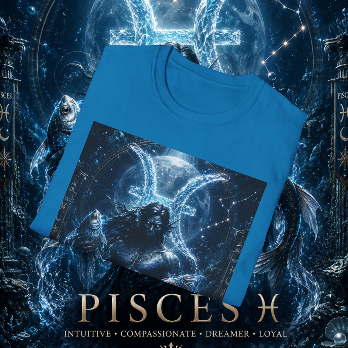 "Camiseta Piscis — El Guardián de las Profundidades"