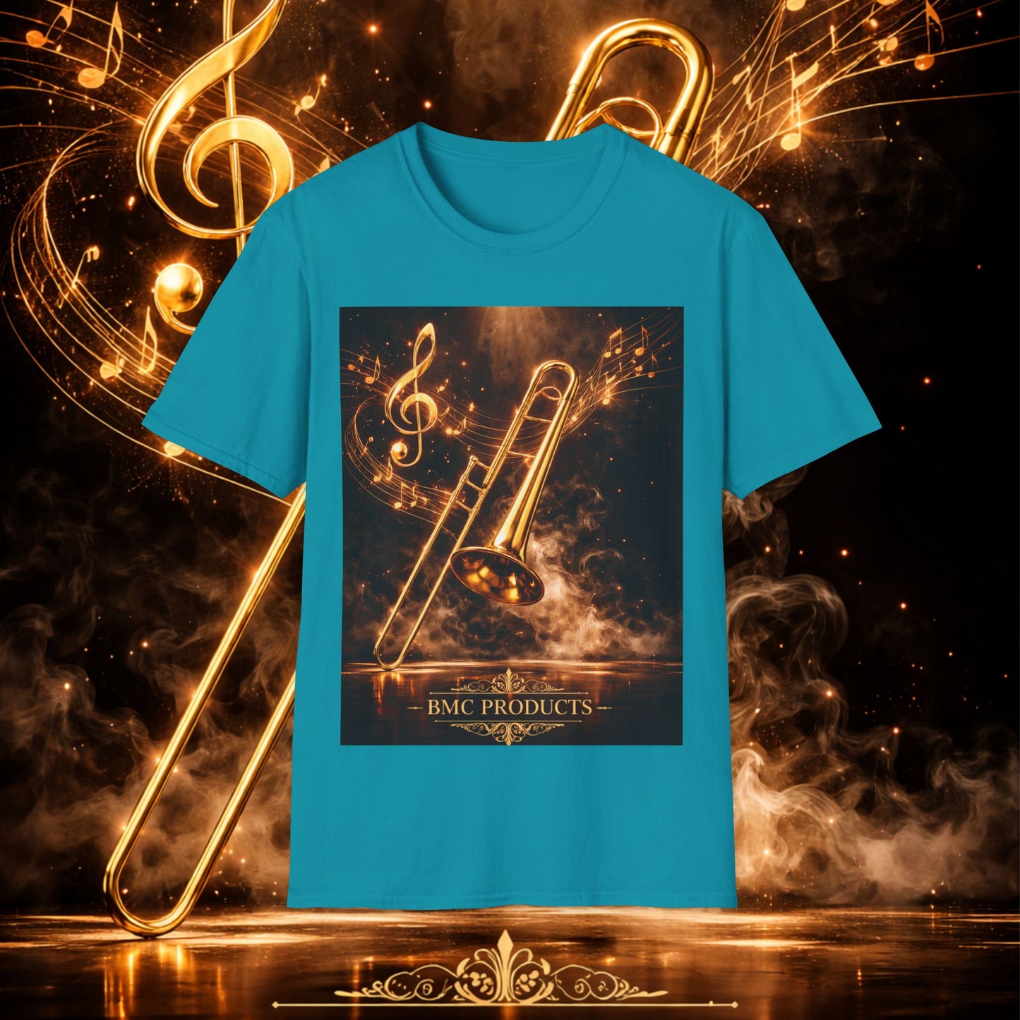 "Camiseta Trombón 🎷🔥No todos los fuegos hacen ruido… algunos tocan el alma.” 🔥🎷