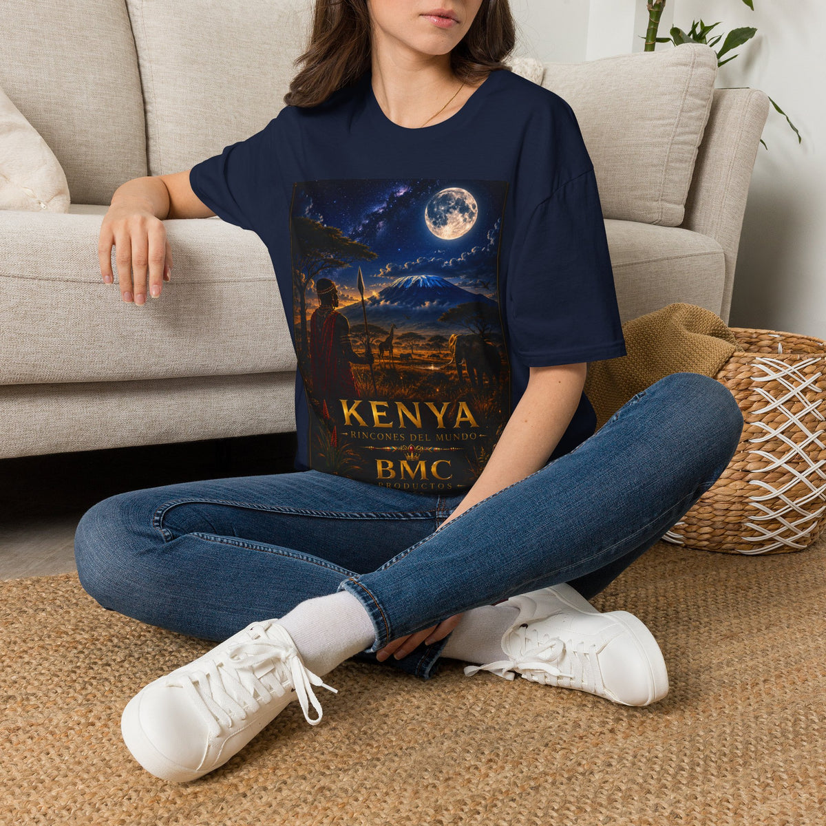 "Camiseta Kenia: Aventura Salvaje y Tierra de Horizontes Infinitos 🦁🌄🏕️"