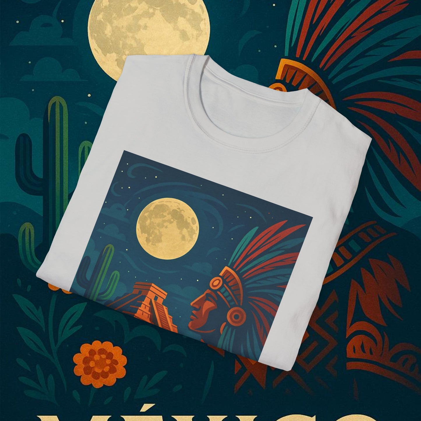 "Camiseta México: Tierra de Colores, Cultura y Corazón 🌵🎉🪅"