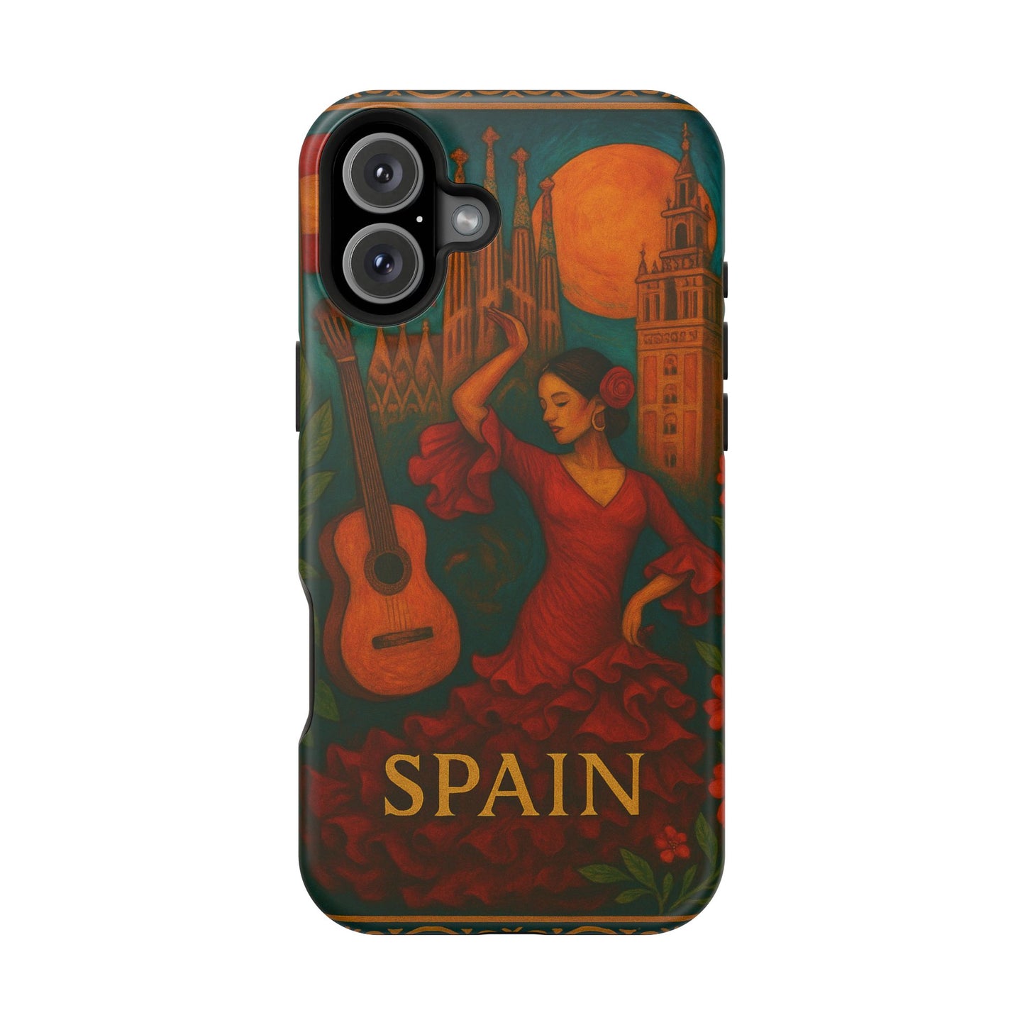 "Reinforced Magnetic Case Spain: Passion, Art, and Flavors That Make You Fall in Love 🎨💃🍷" 