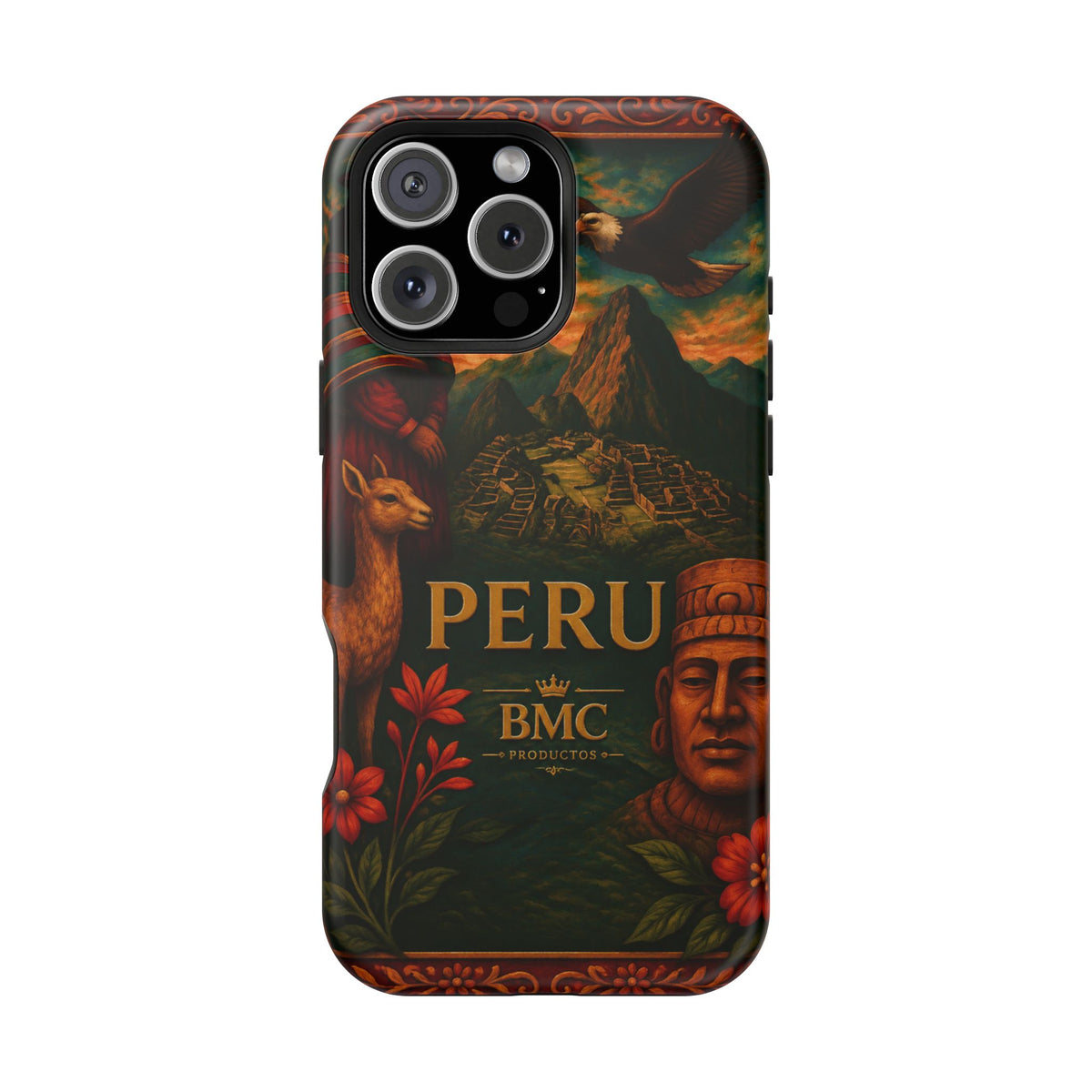 "Peru: Mysticism, History, and Eternal Wonders Reinforced Magnetic Case 🏔️🦙🛕"