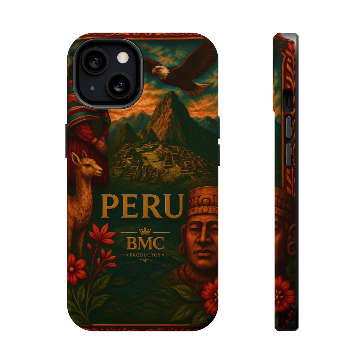 "Peru: Mysticism, History, and Eternal Wonders Reinforced Magnetic Case 🏔️🦙🛕"
