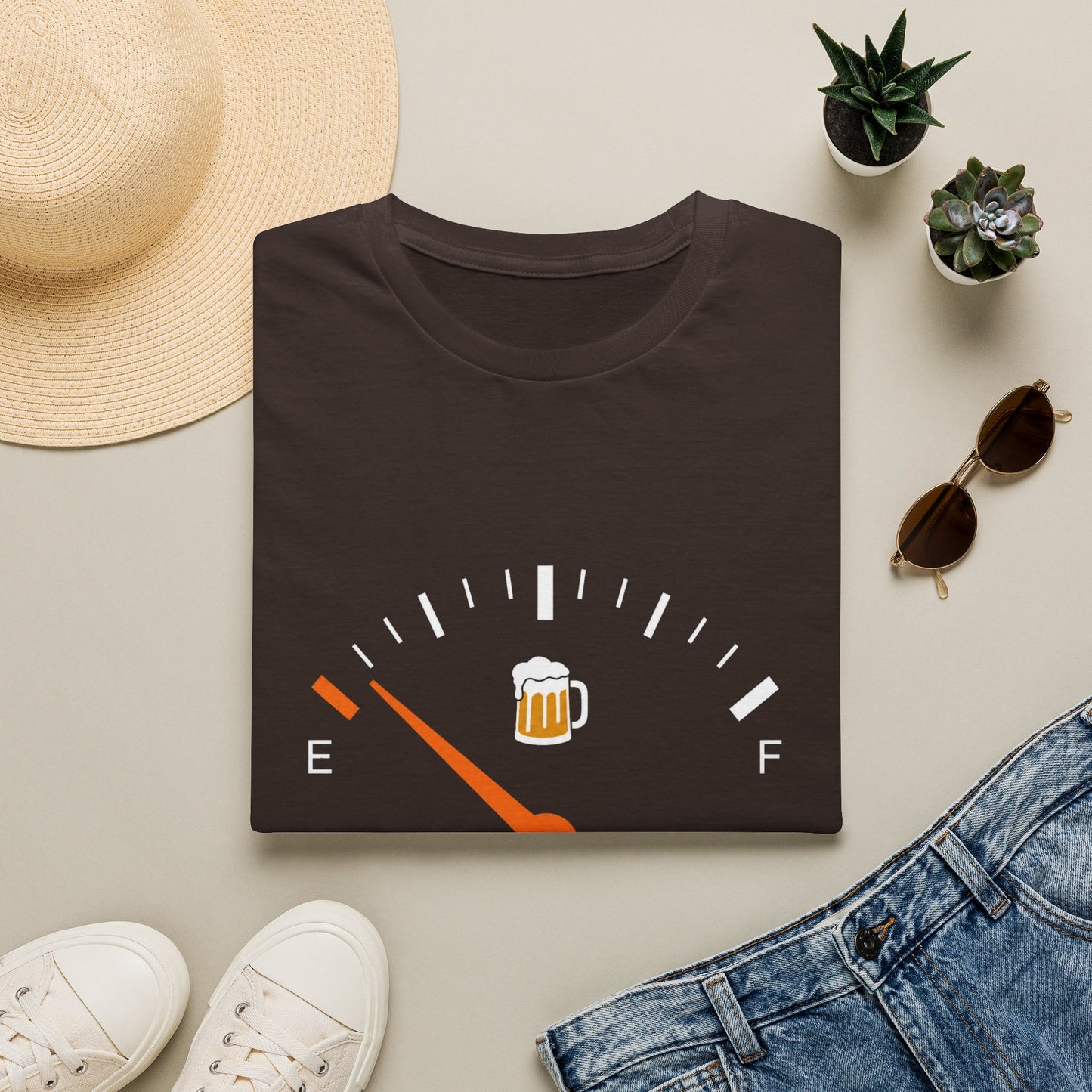 "Camiseta 🍺 Necesito Cerveza"