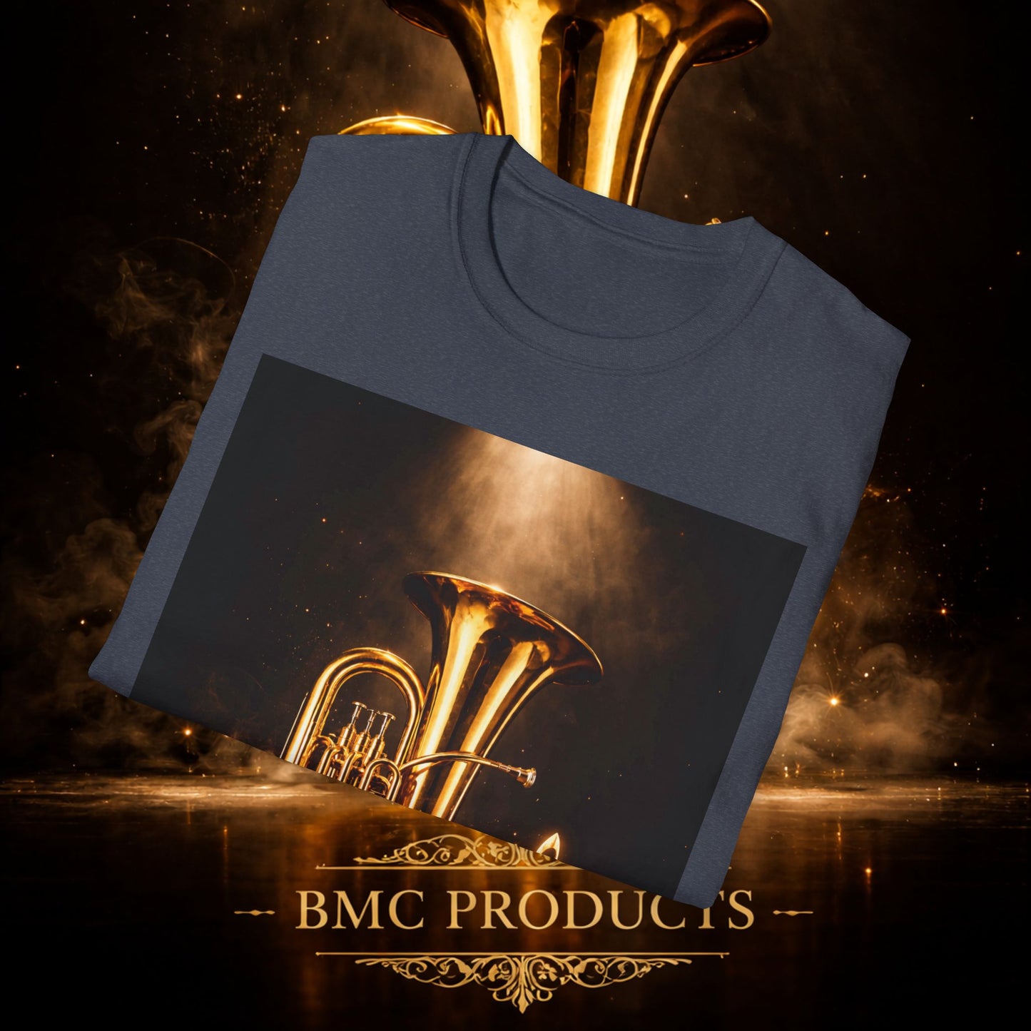 "Camiseta Tuba 🎺🔥 Cuando el alma suena, todo arde.”