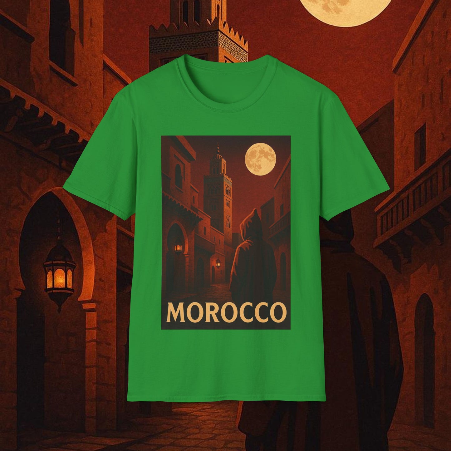 "Camiseta  Marruecos: Magia del Desierto y Ciudades de Mil Colores 🐪🏜️🕌"