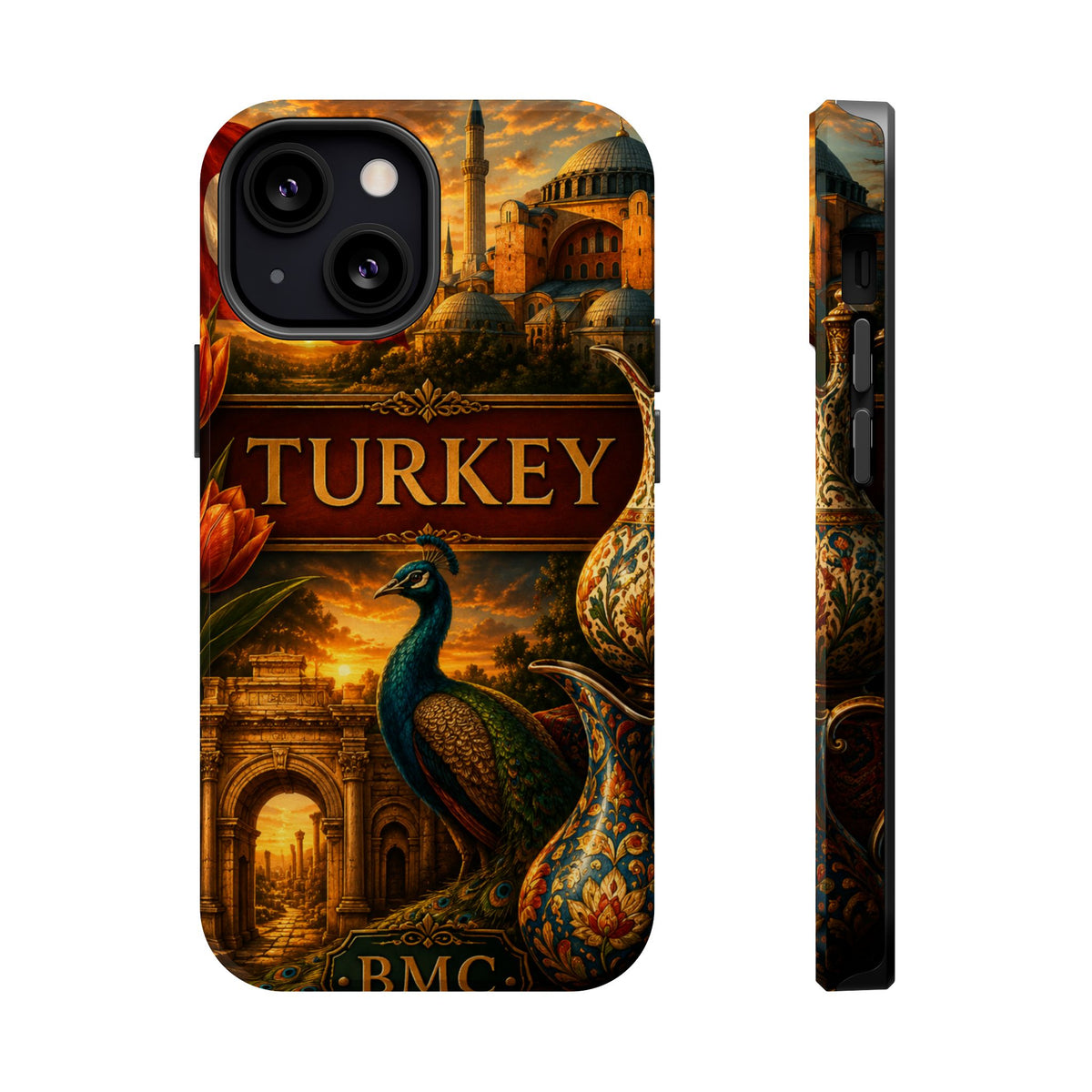 "Reinforced Magnetic Case Turkey✨ – Where East meets West"