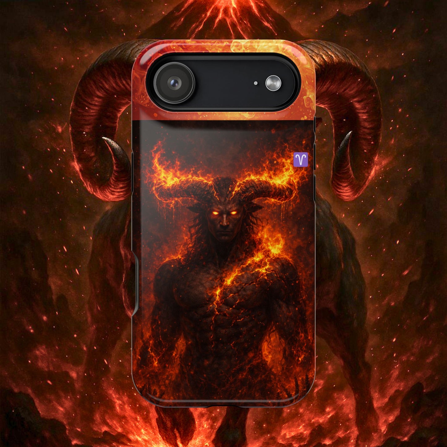 "Funda Magnética Reforzada ♈ Aries — Espíritu de fuego"