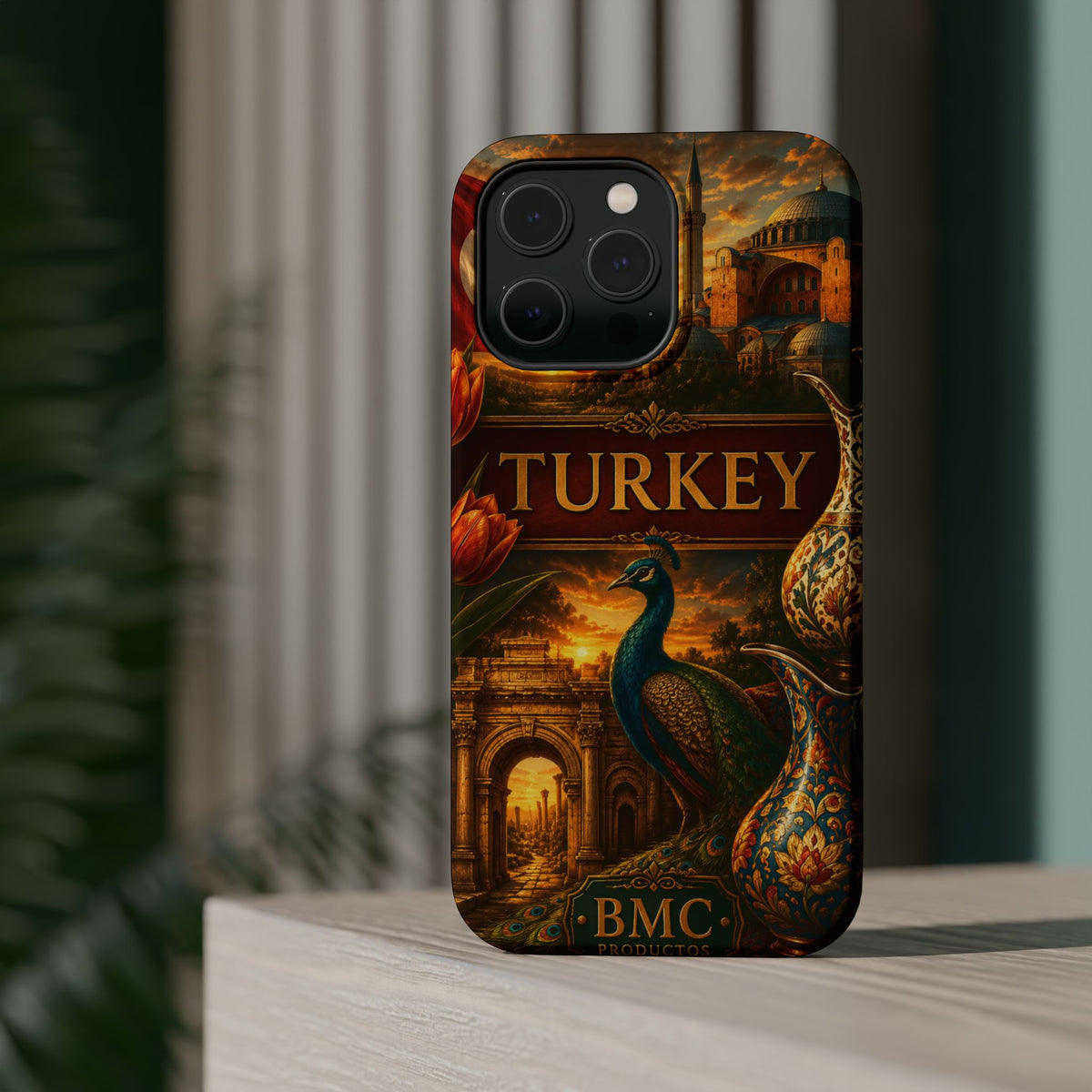 "Reinforced Magnetic Case Turkey✨ – Where East meets West"