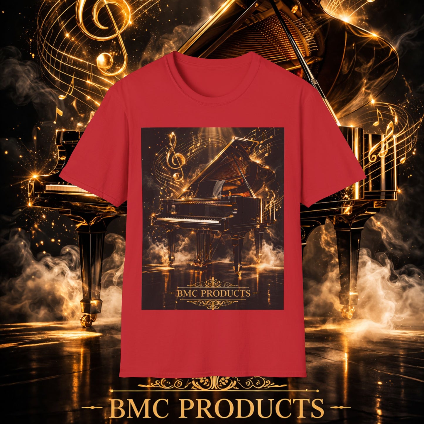 "Camiseta piano 🎹🔥Cuando las manos arden… el alma canta.” 🔥🎹