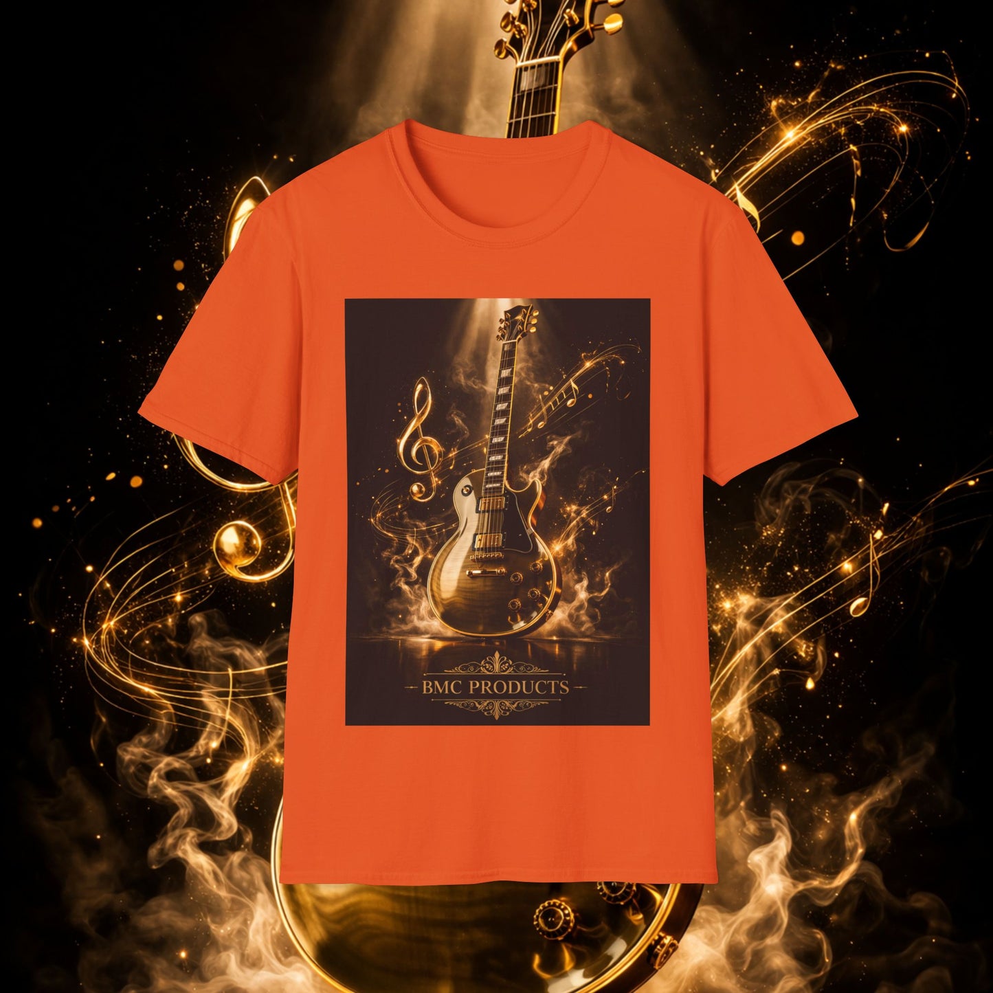 "Camiseta guitarra 🎸🔥Donde vibra una cuerda, nace una llamarada.” 🔥🎸
