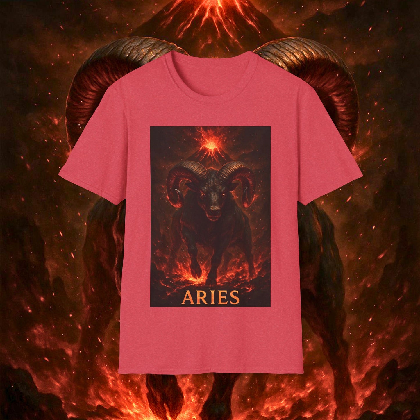 "Camiseta ♈ Aries — Espíritu de fuego"