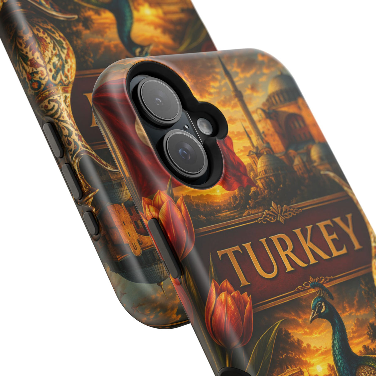 "Reinforced Magnetic Case Turkey✨ – Where East meets West"