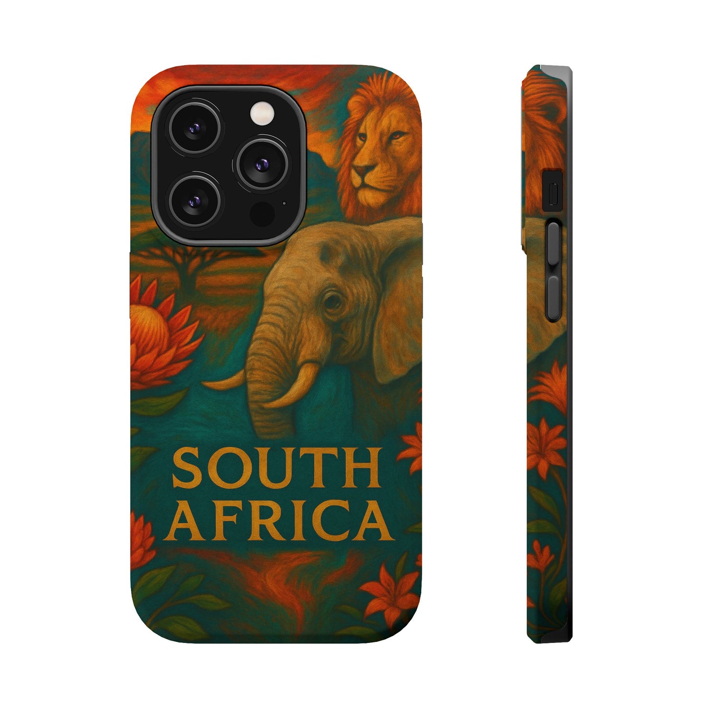 "Funda Magnética Reforzada Magnética Reforzada Sudáfrica 🌍 – Un mundo de aventuras y diversidad"