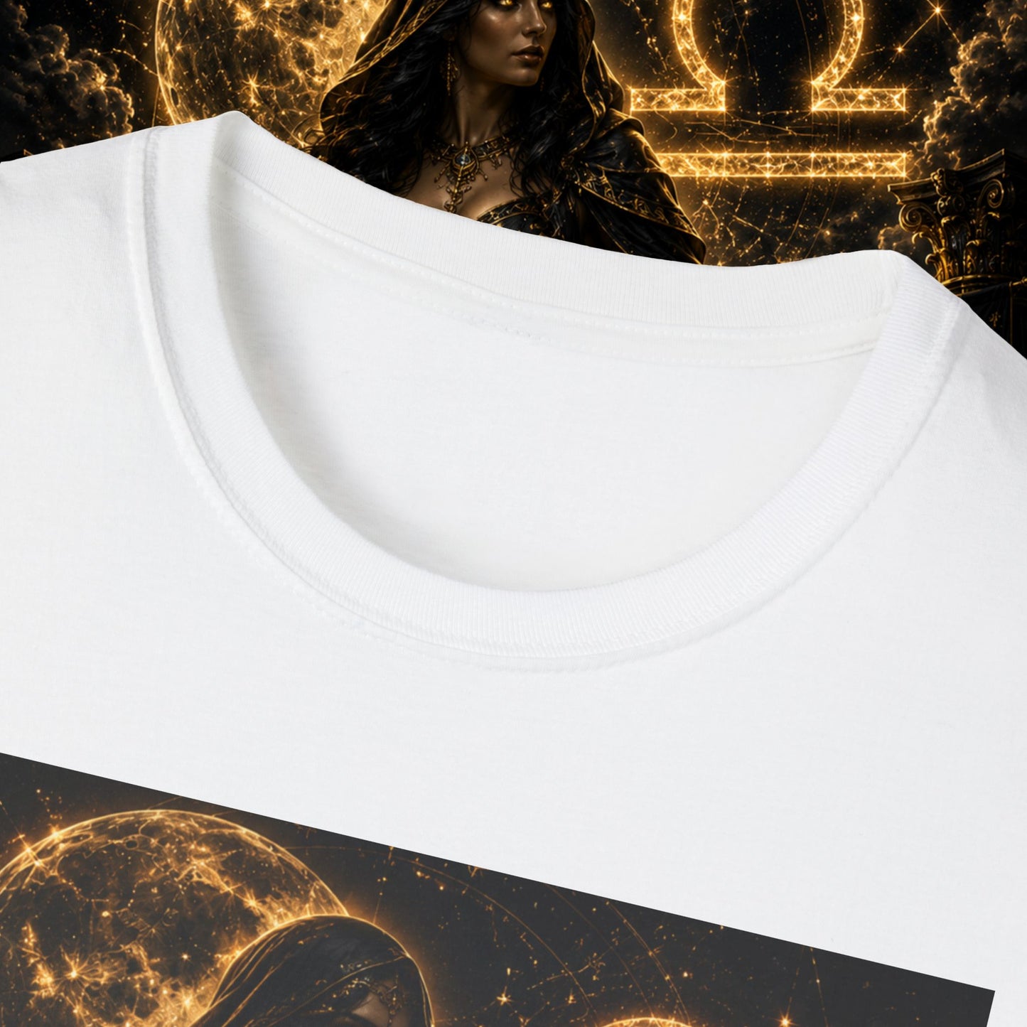"Camiseta LIBRA – La Guardiana del Equilibrio"