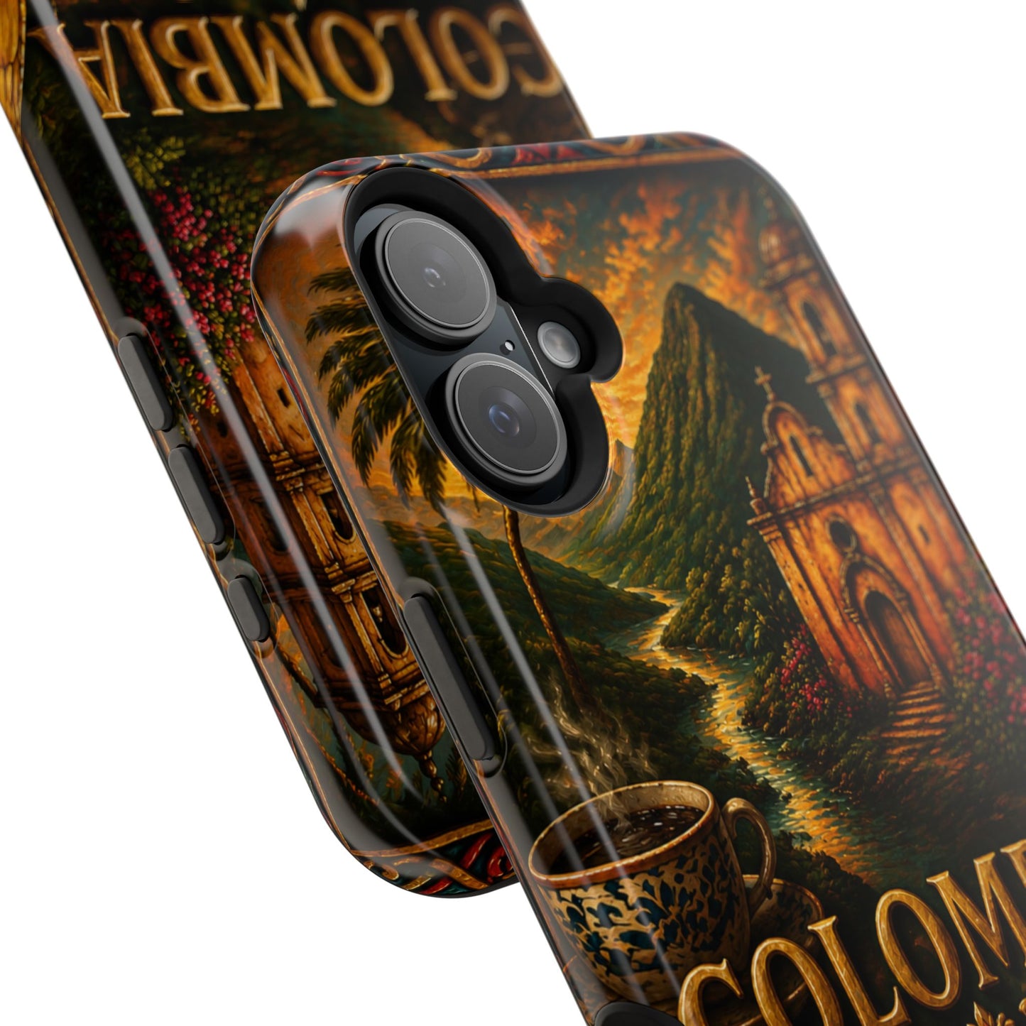 "Funda Magnética Reforzada Colombia: Magia de Colores, Café y Tradición ☕🎨🌄"
