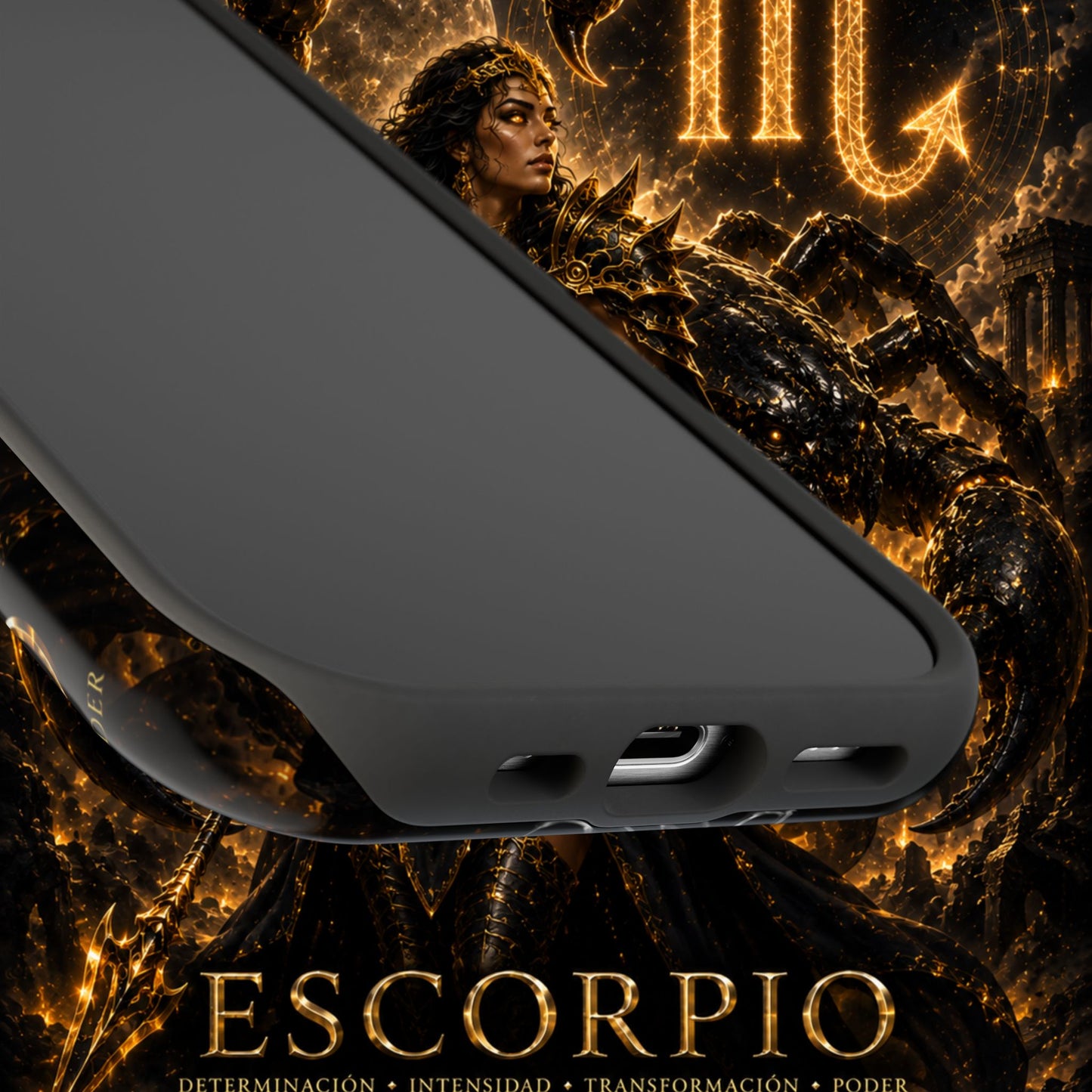 "Funda Magnética Reforzada ESCORPIO M –La Vigilante de las Sombras"