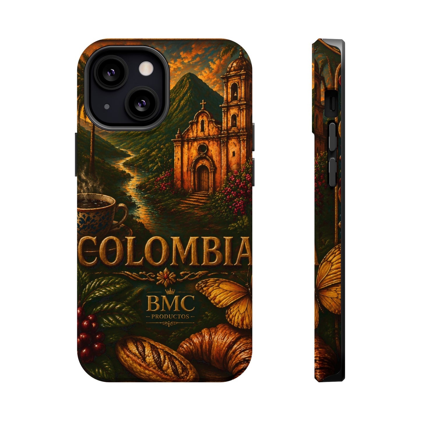 "Funda Magnética Reforzada Colombia: Magia de Colores, Café y Tradición ☕🎨🌄"