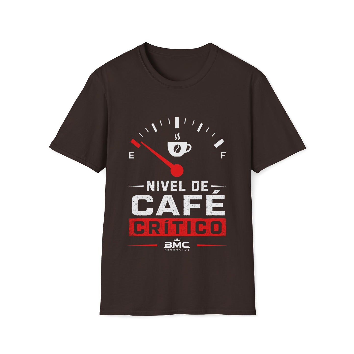 "Camiseta ☕ Nivel de Café: Crítico"