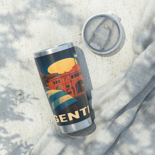 "Vaso Térmico Vagabond 20oz Argentina: Pasión, Tradición y Tierra de Sueños🔥🏞️"