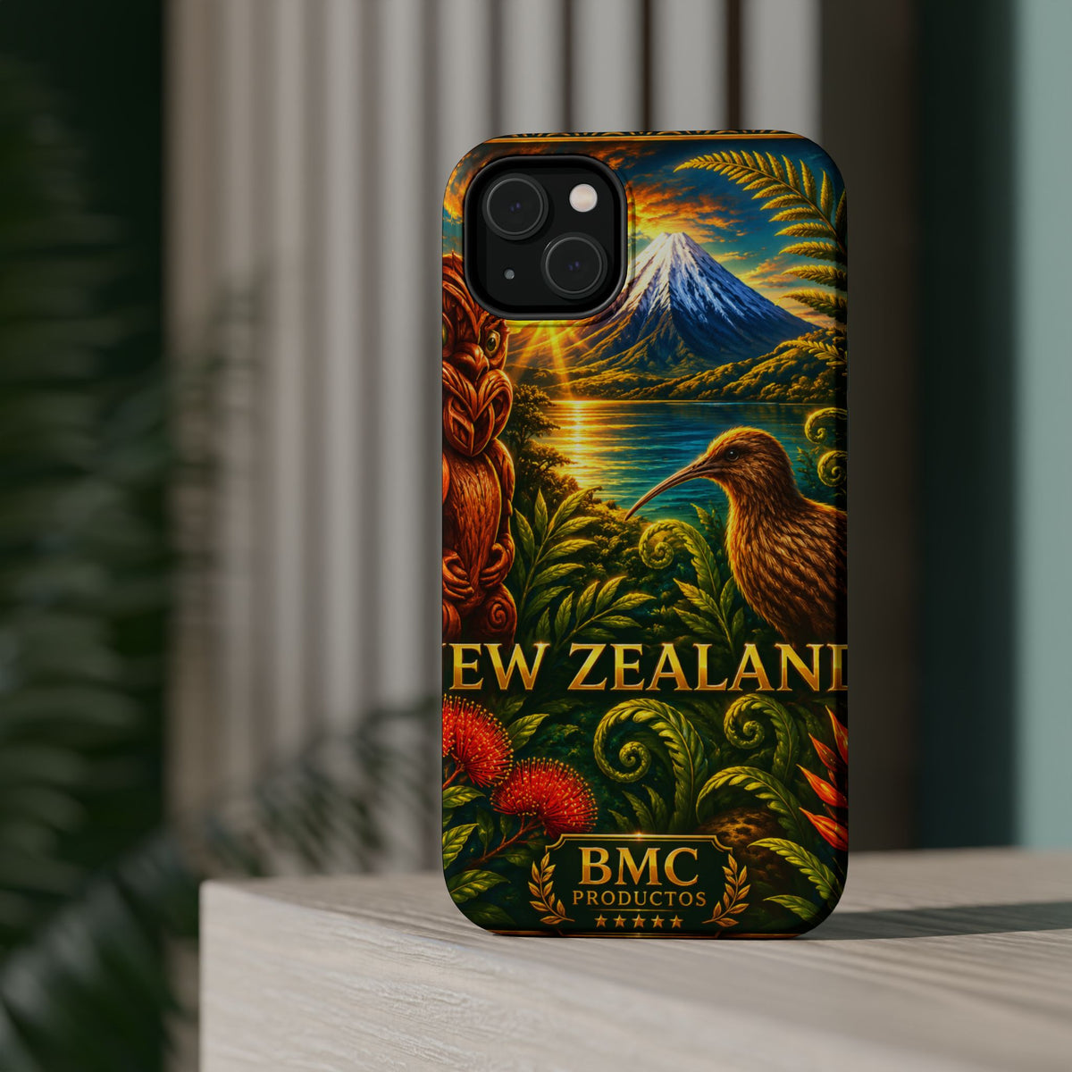 "New Zealand Reinforced Magnetic Case🏞️ – A paradise of nature and adventure"