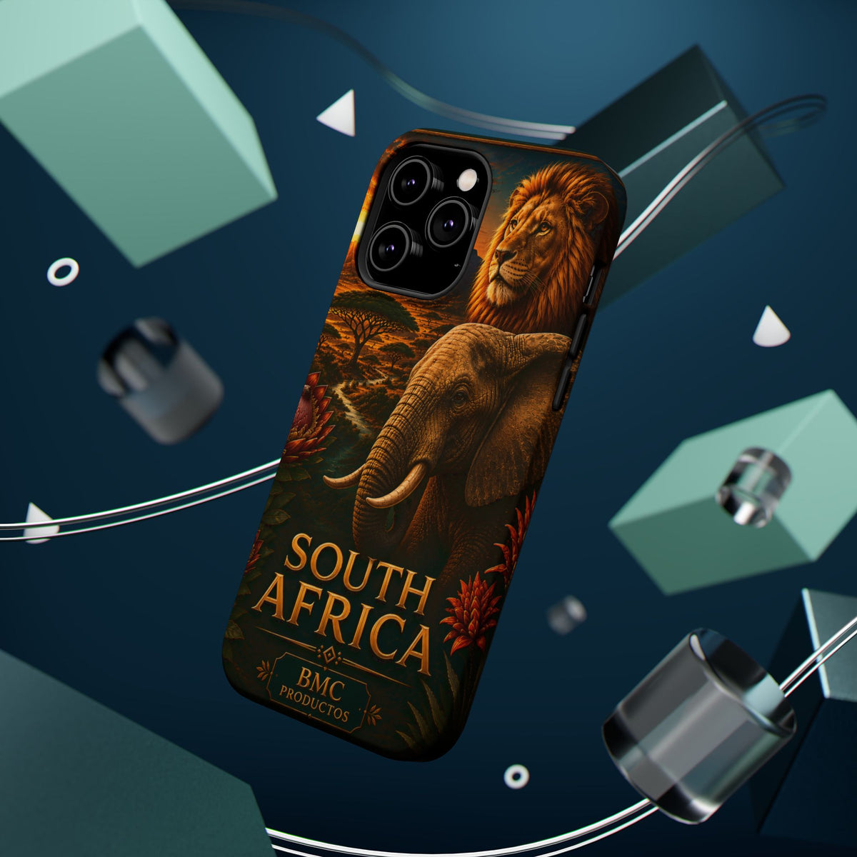 "Reinforced Magnetic Case South Africa 🌍 – A world of adventure and diversity"