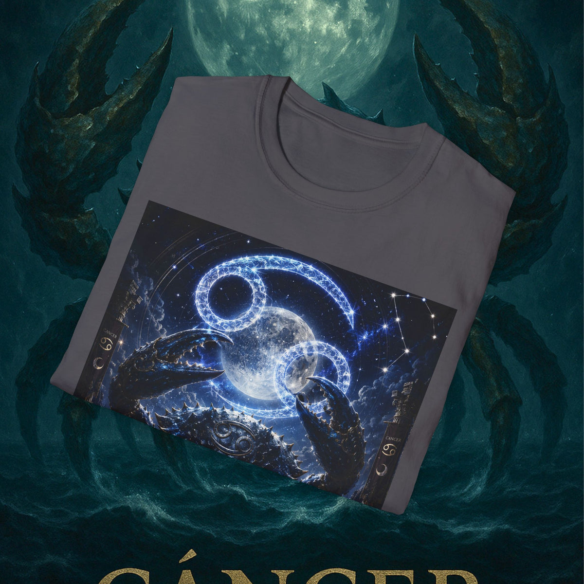 "Camiseta ♋ Cáncer — Guardián de las profundidades"