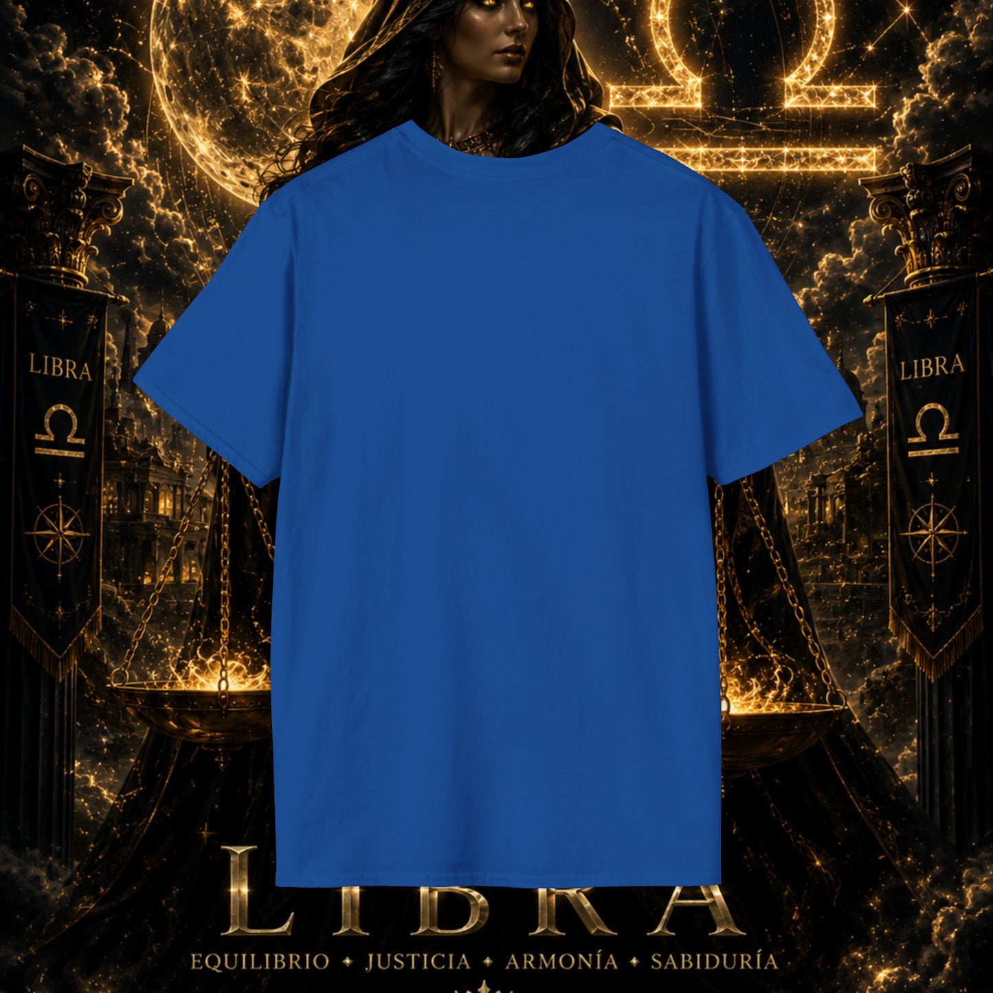"Camiseta LIBRA – La Guardiana del Equilibrio"
