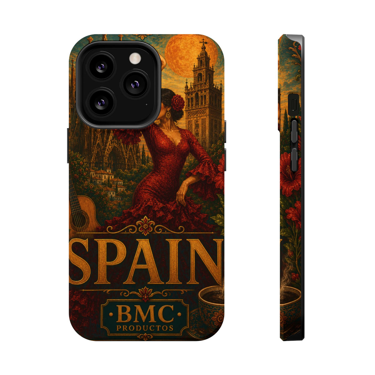 "Reinforced Magnetic Case Spain: Passion, Art, and Flavors That Make You Fall in Love 🎨💃🍷" 