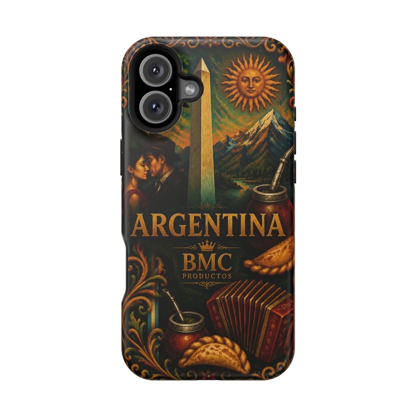 "Funda Magnética Reforzada Argentina: Pasión, Tradición y Tierra de Sueños🔥🏞️"