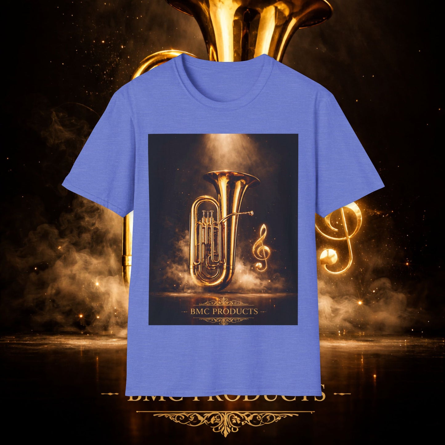 "Camiseta Tuba 🎺🔥 Cuando el alma suena, todo arde.”