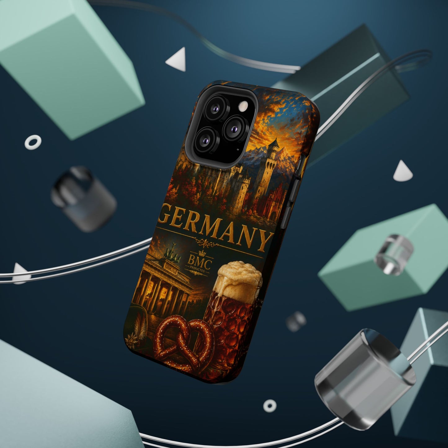 "Funda Magnética Reforzada Alemania: Fortaleza, Historia y Tradición 🎖️🏰🍺"