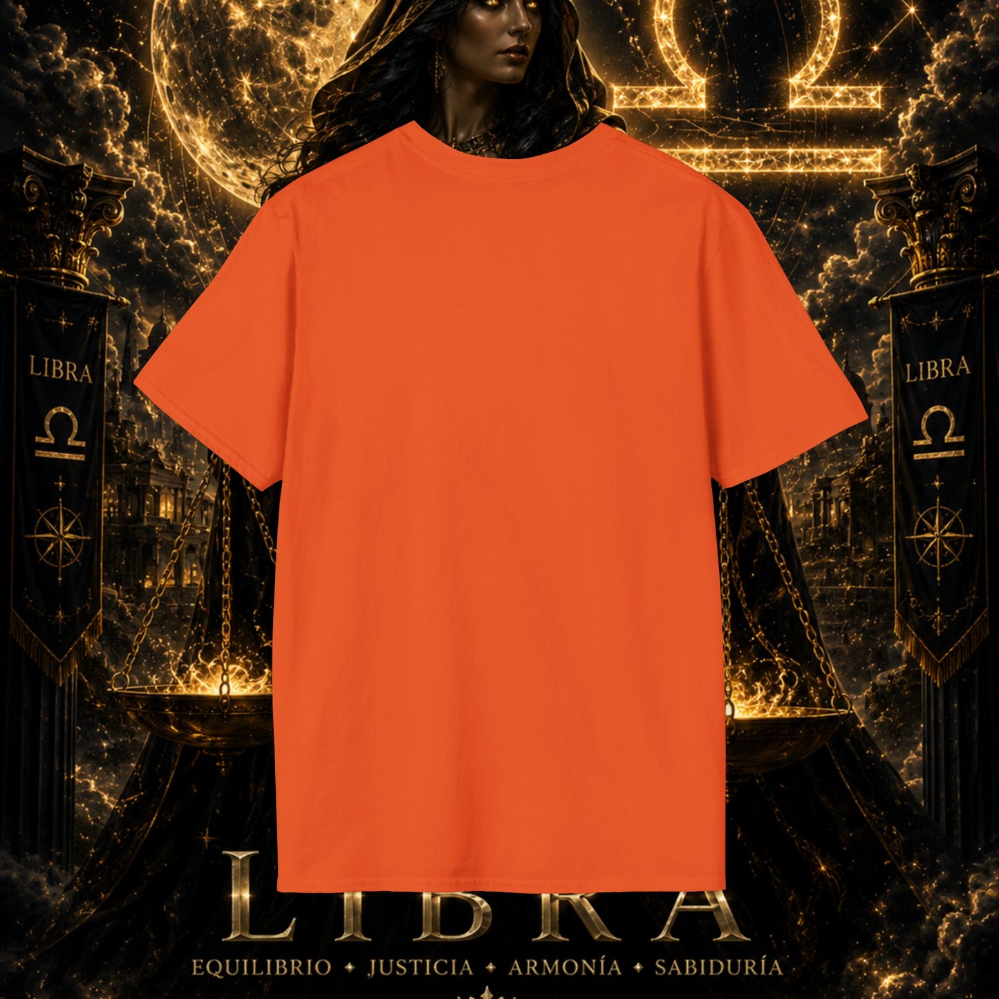 "Camiseta LIBRA – La Guardiana del Equilibrio"