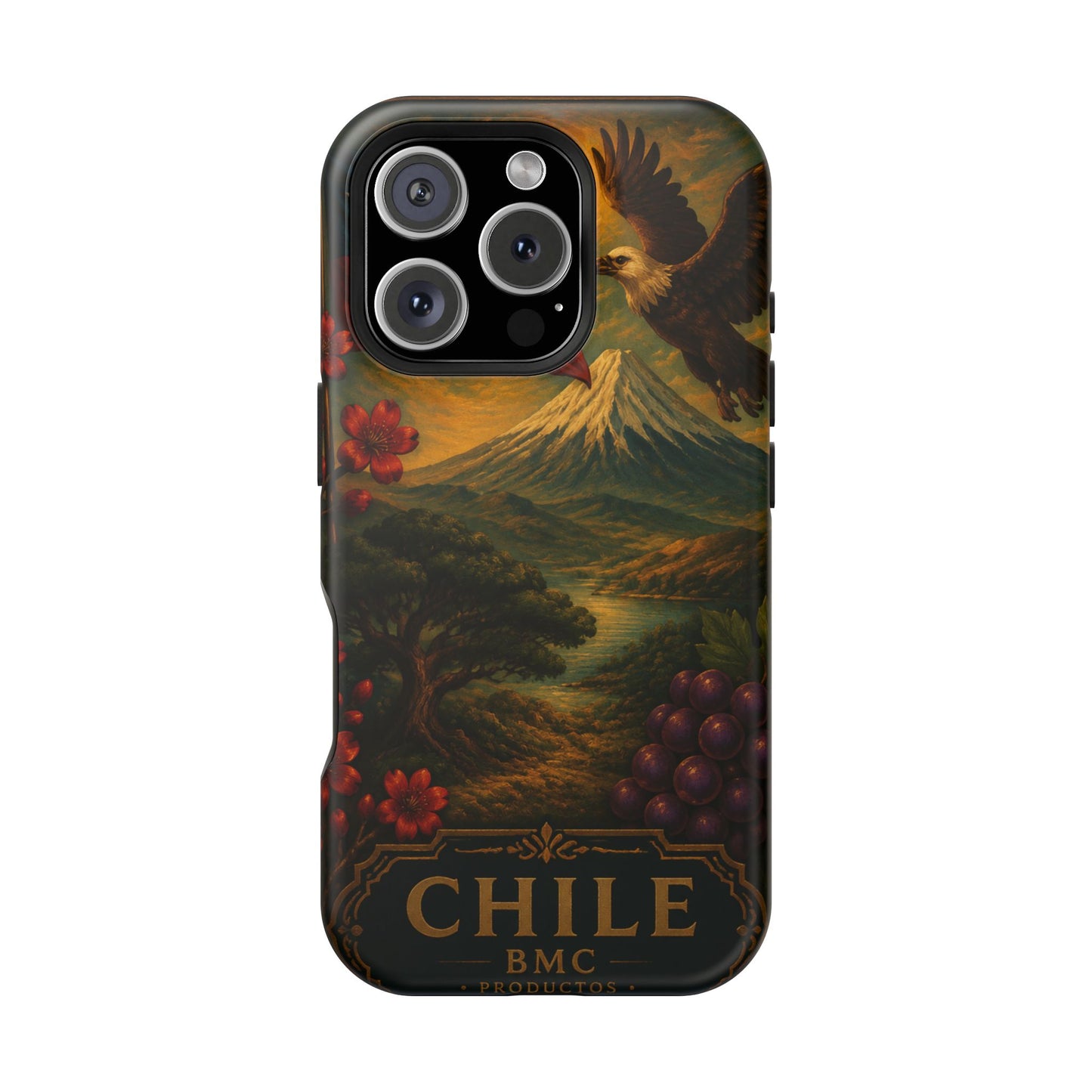 "Funda Magnética Reforzada Magnética Reforzada Chile: Naturaleza Indómita y Horizontes Eternos 🏔️🍇🏜️"