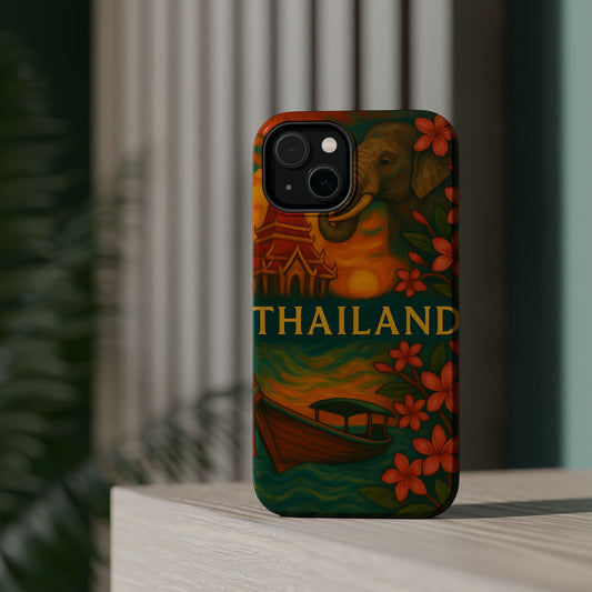 "Funda Magnética Reforzada Magnética Reforzada Thailand🌴 – El Reino de las Sonrisas y la Aventura"