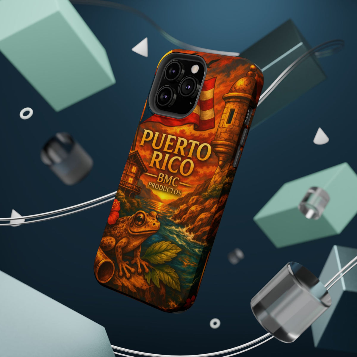 "Reinforced Magnetic Case Puerto Rico – Caribbean rhythm, soul, and color"
