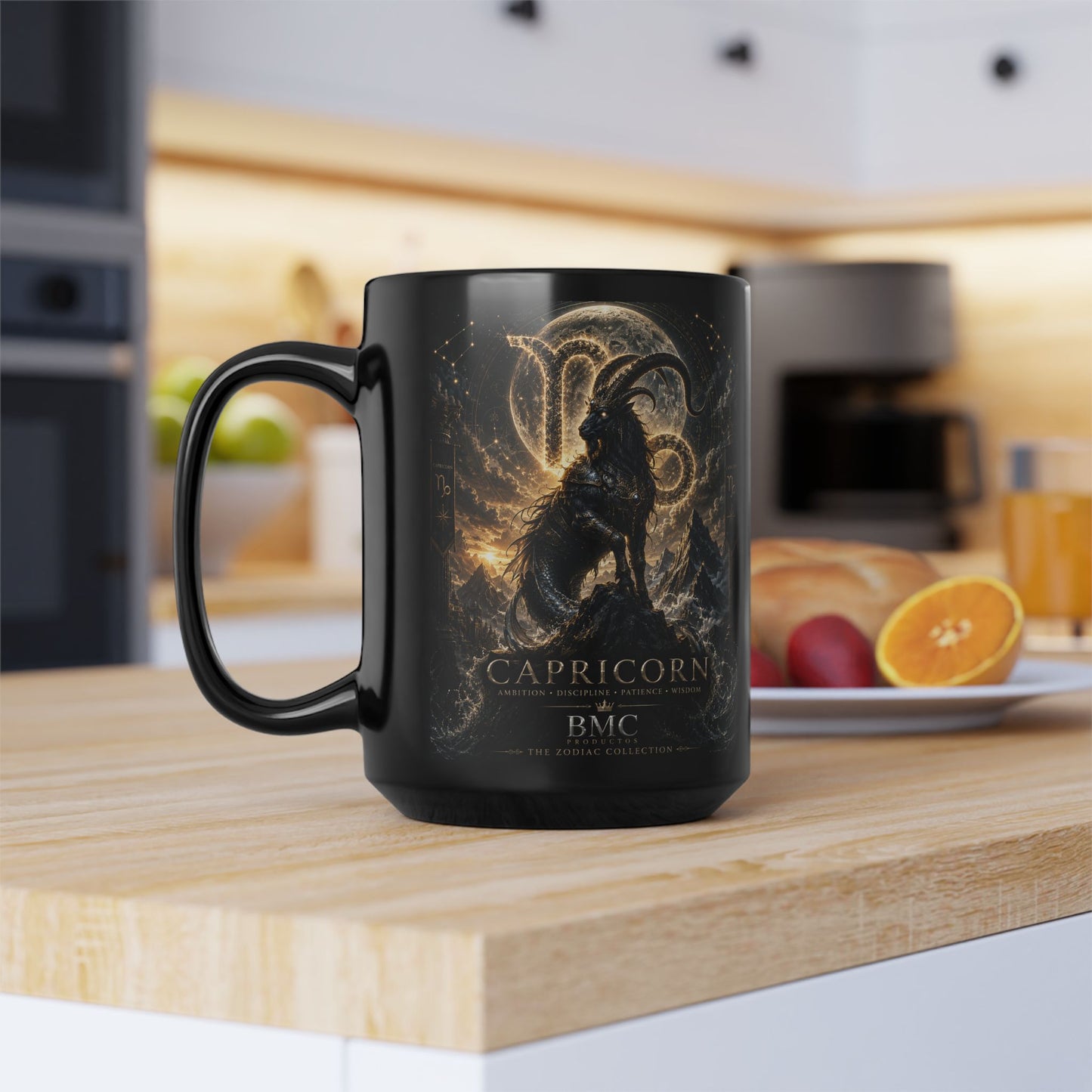 "Taza ♑ Capricornio – El Guardián de las Cumbres"