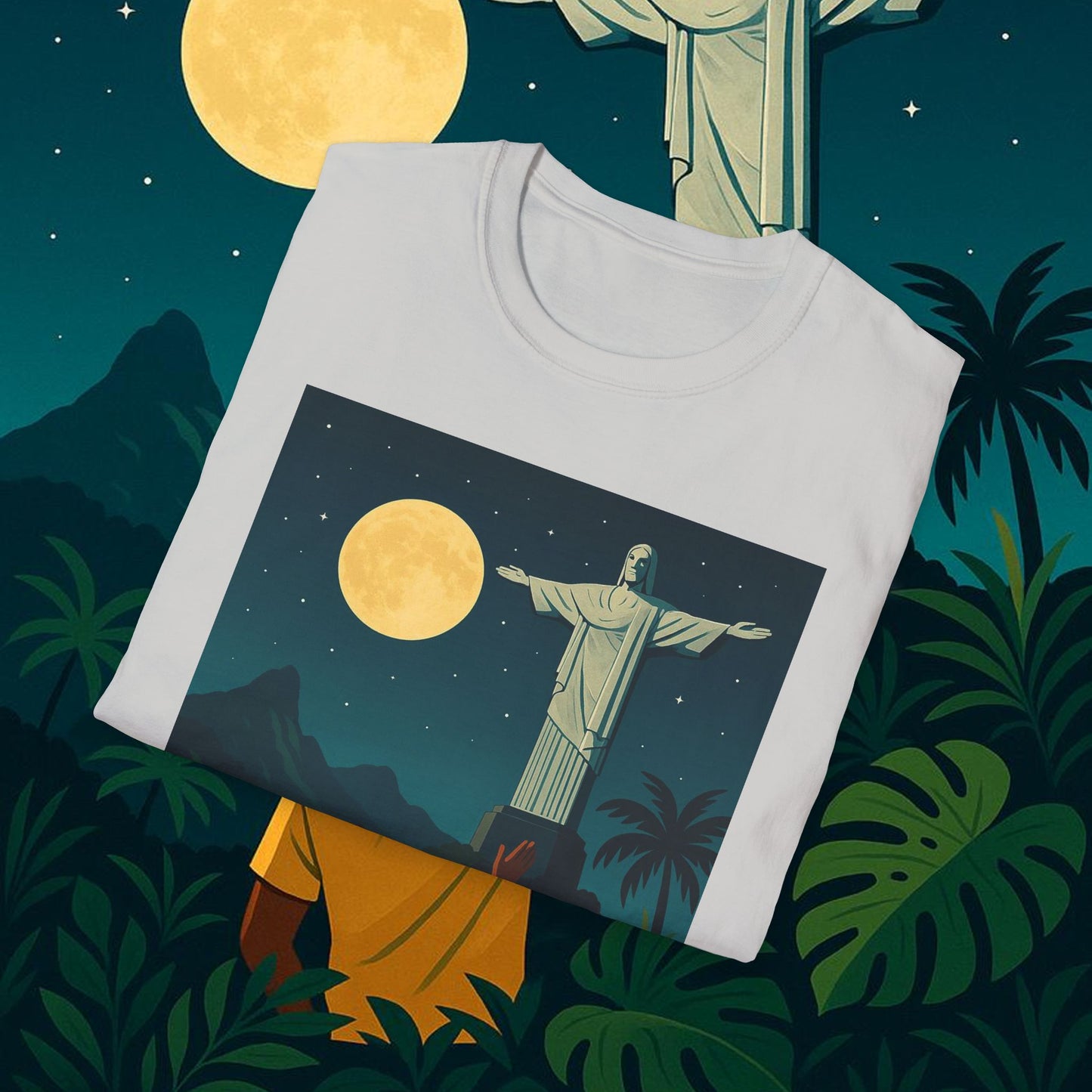 "Camiseta Brasil: Ritmo, Naturaleza y Alegría Infinita 🎶🌴🏖️"