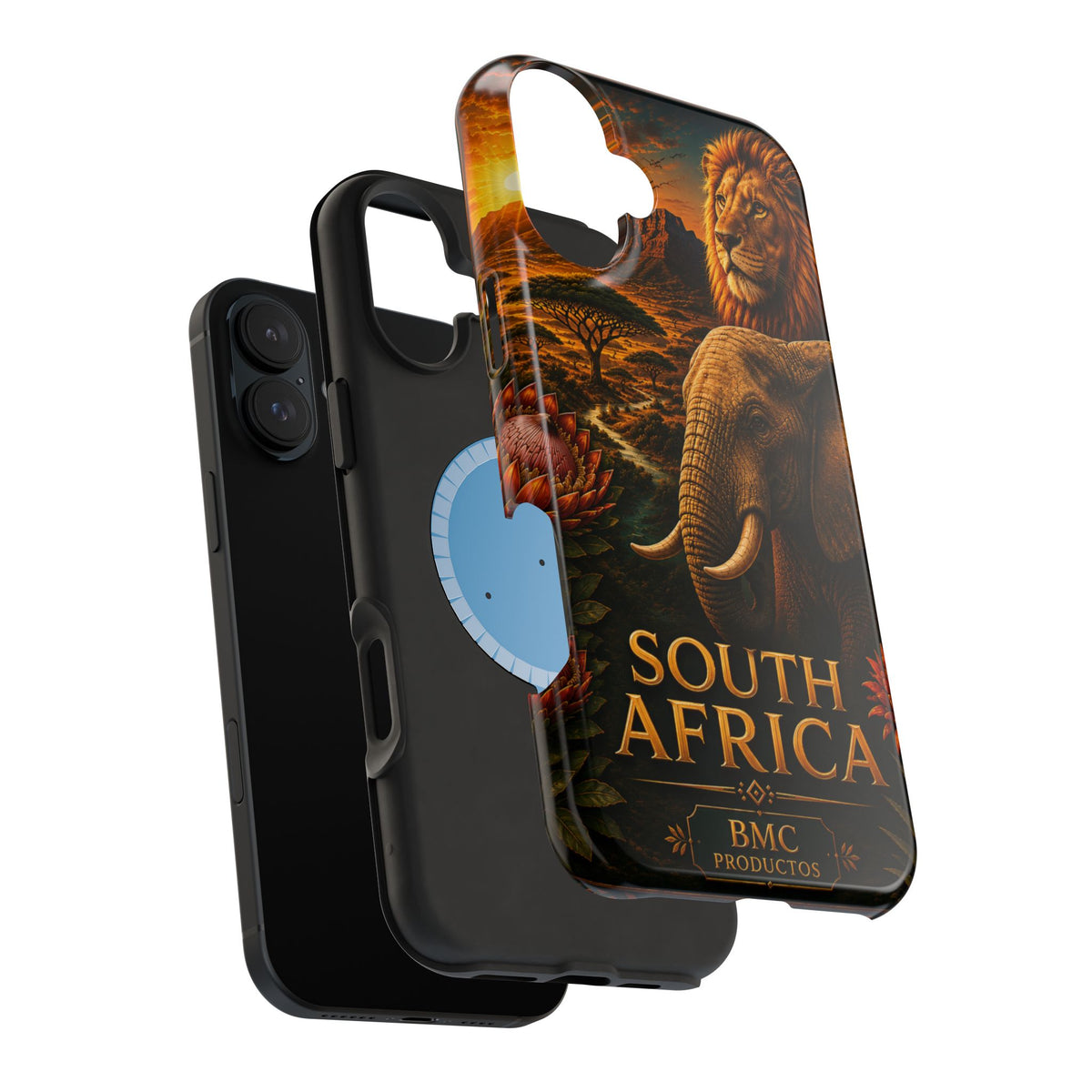 "Reinforced Magnetic Case South Africa 🌍 – A world of adventure and diversity"