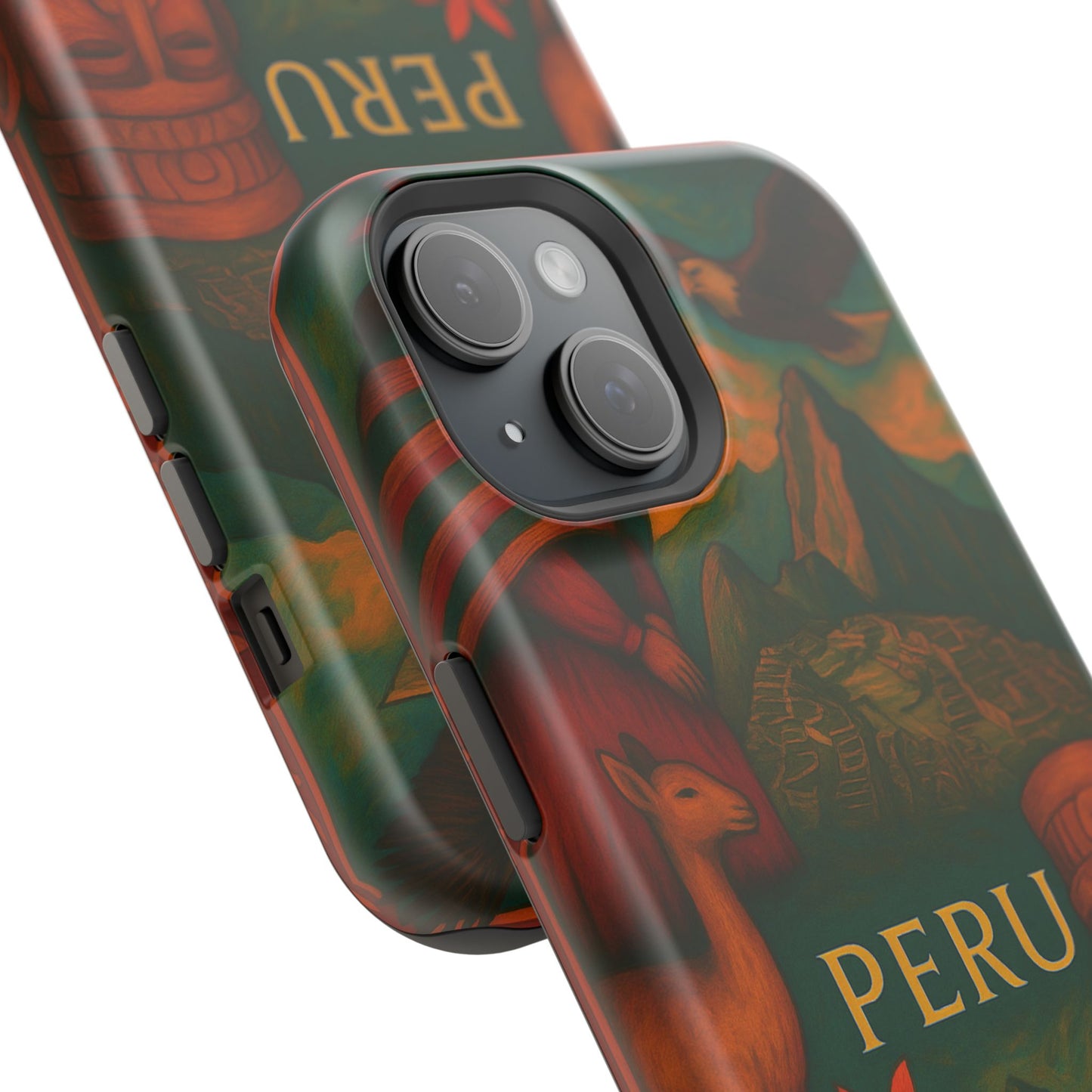 "Funda Magnética Reforzada Perú: Misticismo, Historia y Maravillas Eternas 🏔️🦙🛕"